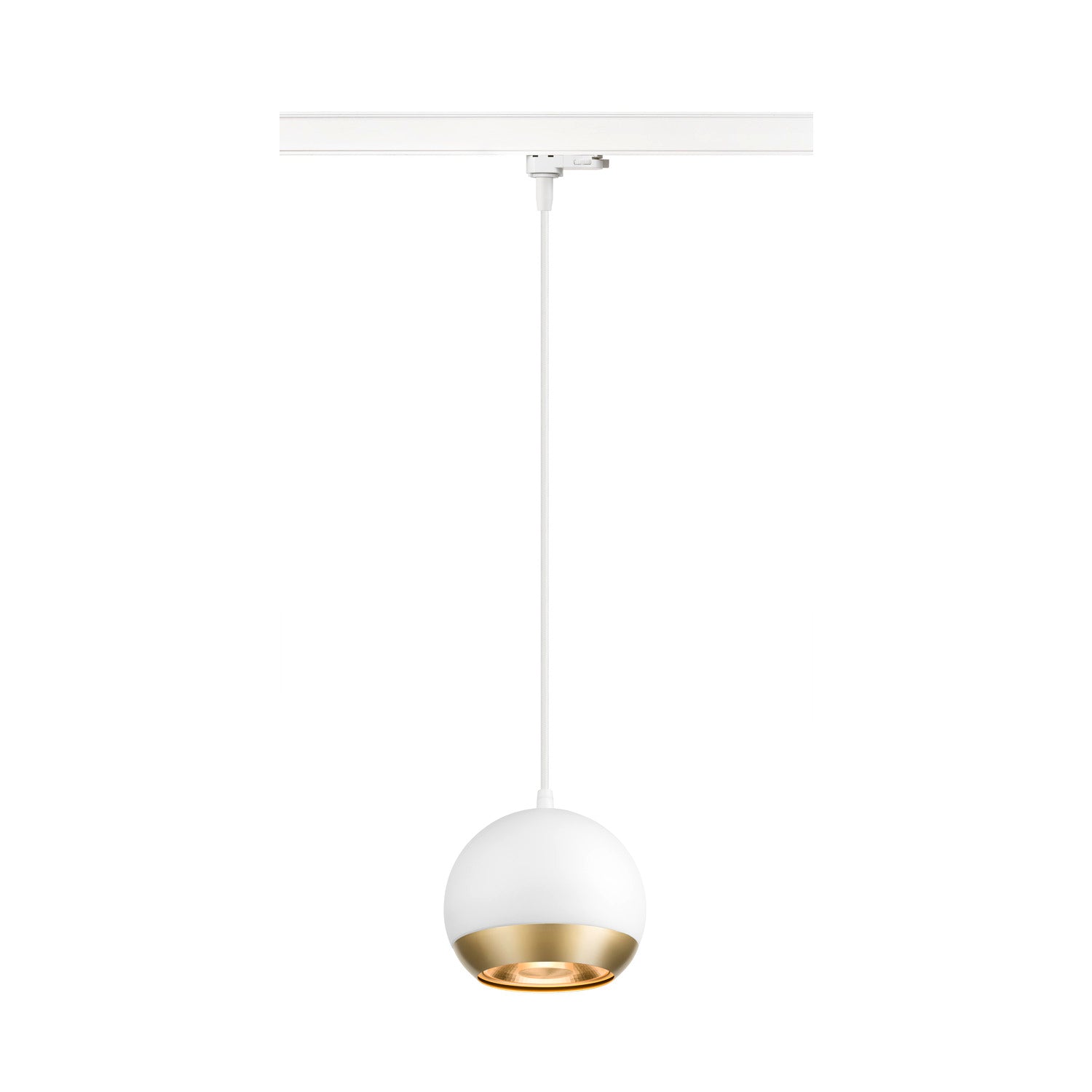 LIGHT EYE® 150, luminária pendente 3~, GU10, comprimento do pendente 150 cm, 1x máx. 13 W, branco mate