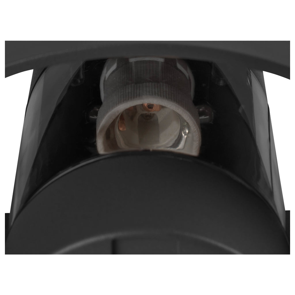 PHOTONI CYL, aplique de parede, cilíndrico, 1x máx. 13 W, E27, preto
