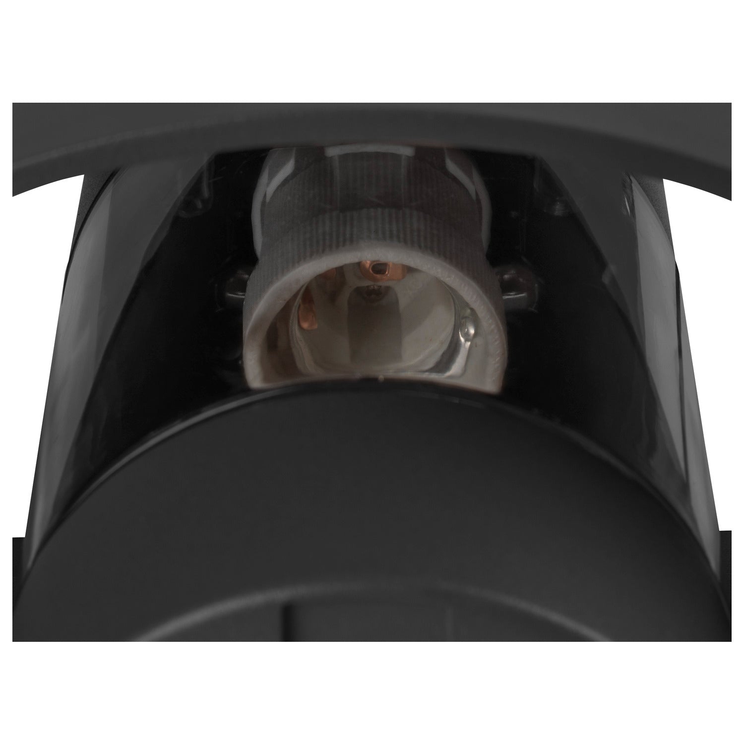 PHOTONI CYL, aplique de parede, cilíndrico, 1x máx. 13 W, E27, preto