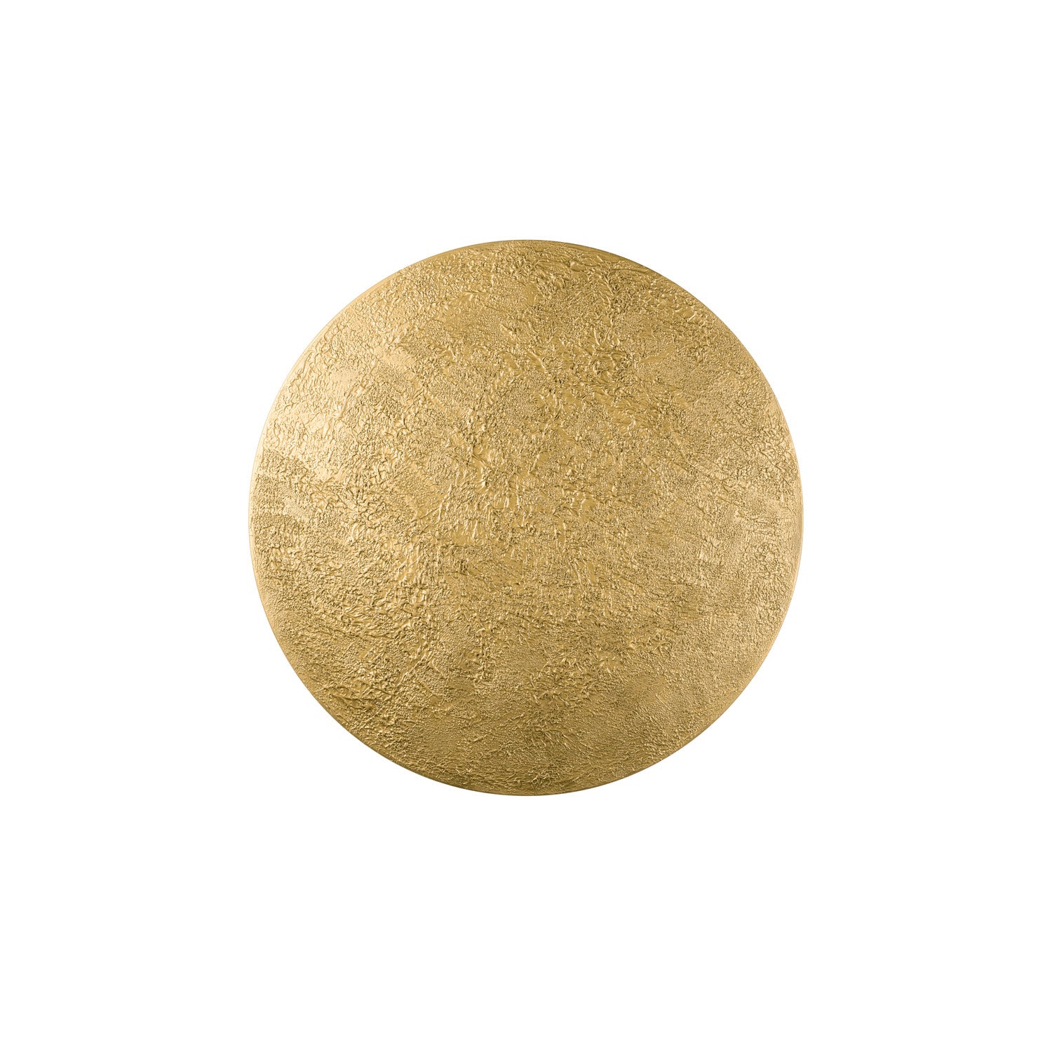 MANA 60 abajur, redondo, moon structure, H: 4,2 cm, dourado