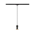 PURI 2.0 Basic, 1~ candeeiro suspenso, GU10, comprimento do pendente 200 cm, 1x máx. 6 W, preto
