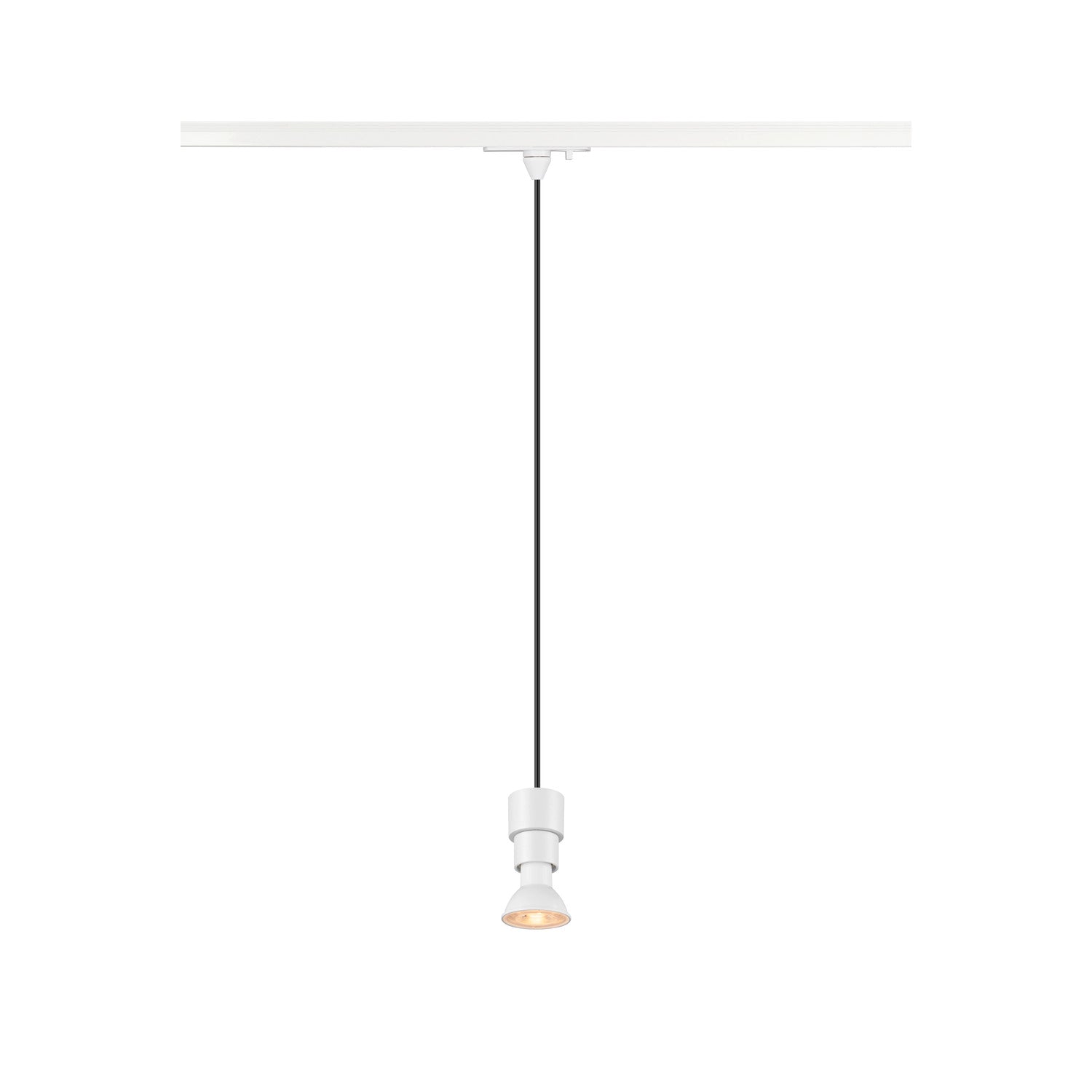 PURI 2.0 Basic, 1~ candeeiro suspenso, GU10, comprimento do pendente 200 cm, 1x máx. 6 W, branco