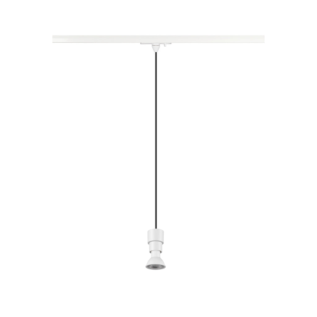 PURI 2.0 Basic, 1~ candeeiro suspenso, GU10, comprimento do pendente 200 cm, 1x máx. 6 W, branco