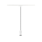PURI 2.0 Basic, 1~ candeeiro suspenso, GU10, comprimento do pendente 200 cm, 1x máx. 6 W, branco