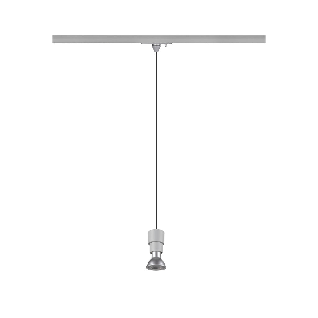 PURI 2.0 Basic, 1~ candeeiro suspenso, GU10, comprimento do pendente 200 cm, 1x máx. 6 W, cinzento