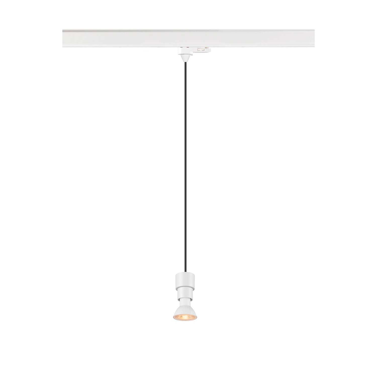 PURI 2.0 Basic, 3~ candeeiro suspenso, GU10, comprimento do pendente 200 cm, 1x máx. 6 W, branco