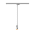 PURI 2.0 Basic, 3~ candeeiro suspenso, GU10, comprimento do pendente 200 cm, 1x máx. 6 W, cinzento