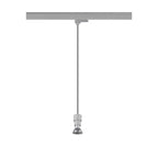PURI 2.0 Basic, 3~ candeeiro suspenso, GU10, comprimento do pendente 200 cm, 1x máx. 6 W, cinzento