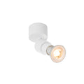 PURI 2.0 Basic, aplique de parede e teto, redondo, 1x máx. 6 W GU10, branco