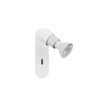 PURI 2.0 Basic, aplique de parede e teto, interruptor, redondo, 1x máx. 6 W GU10, branco