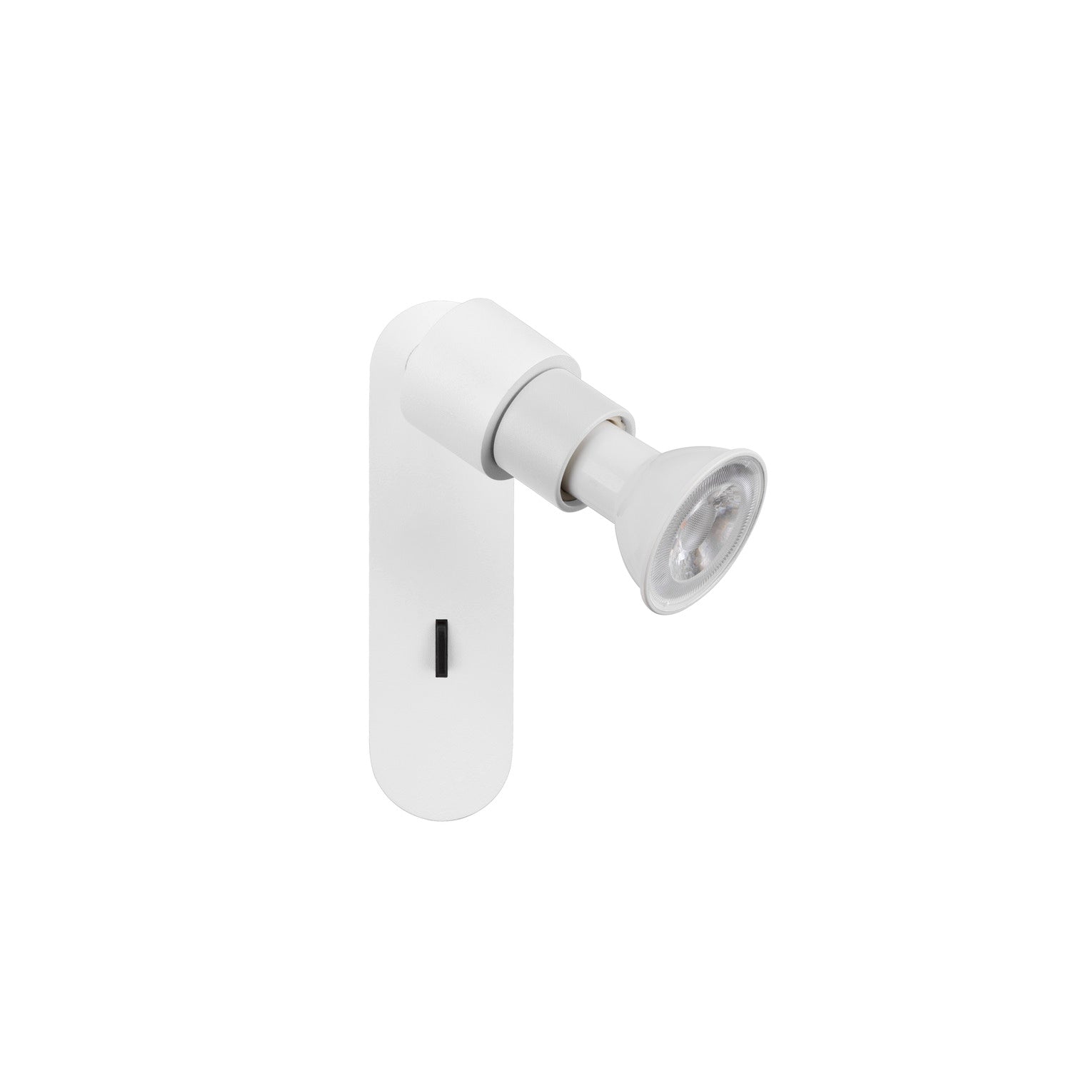 PURI 2.0 Basic, aplique de parede e teto, interruptor, redondo, 1x máx. 6 W GU10, branco