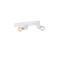 PURI 2.0 Basic, aplique de parede e teto, assimétrico, redondo, 2 x máx. 6 W GU10, branco