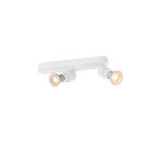 PURI 2.0 Basic, aplique de parede e teto, assimétrico, redondo, 2 x máx. 6 W GU10, branco
