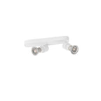 PURI 2.0 Basic, aplique de parede e teto, assimétrico, redondo, 2 x máx. 6 W GU10, branco