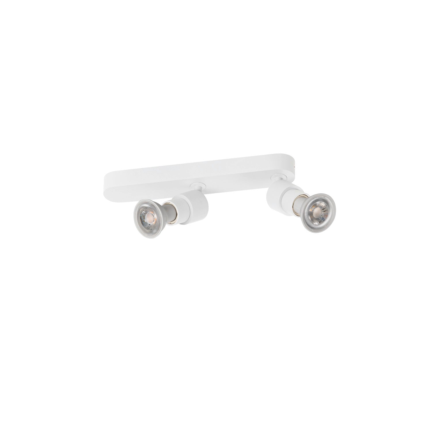PURI 2.0 Basic, aplique de parede e teto, assimétrico, redondo, 2 x máx. 6 W GU10, branco