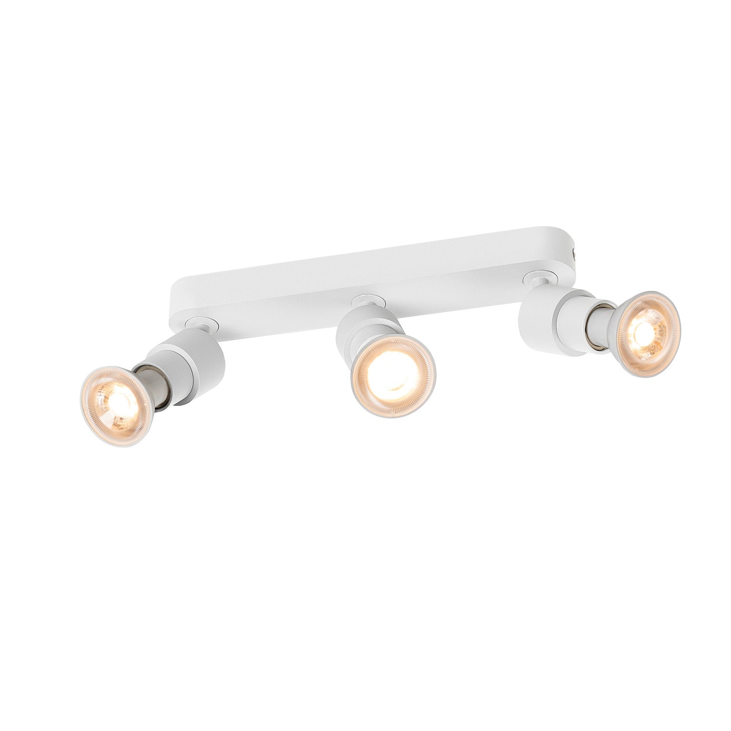PURI 2.0 Basic, aplique de parede e teto, longo, redondo, 3 x máx. 6 W GU10, branco