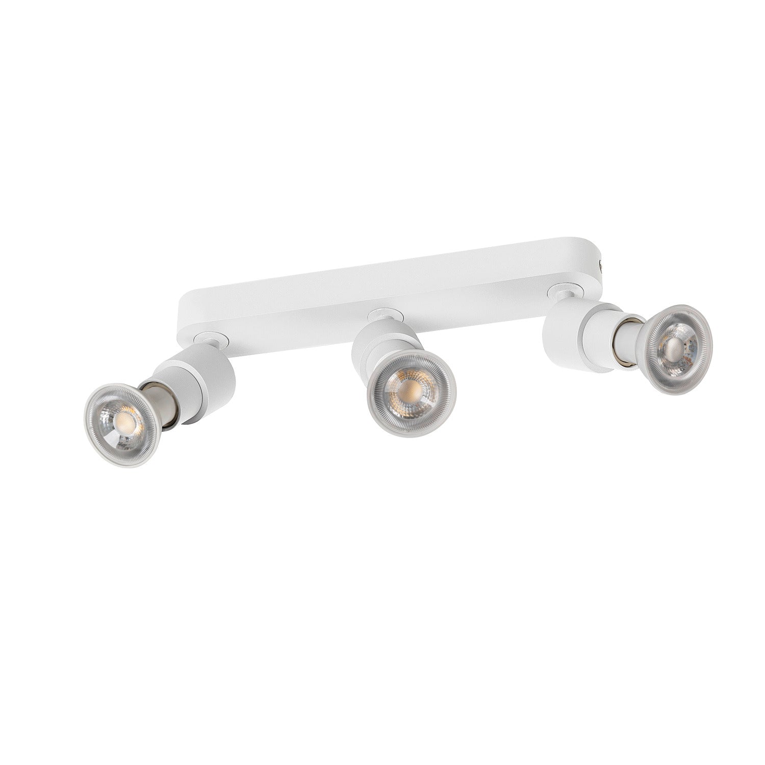 PURI 2.0 Basic, aplique de parede e teto, longo, redondo, 3 x máx. 6 W GU10, branco