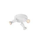 PURI 2.0 Basic, aplique de parede e teto, redondo, 3 x max. 6 W GU10, branco