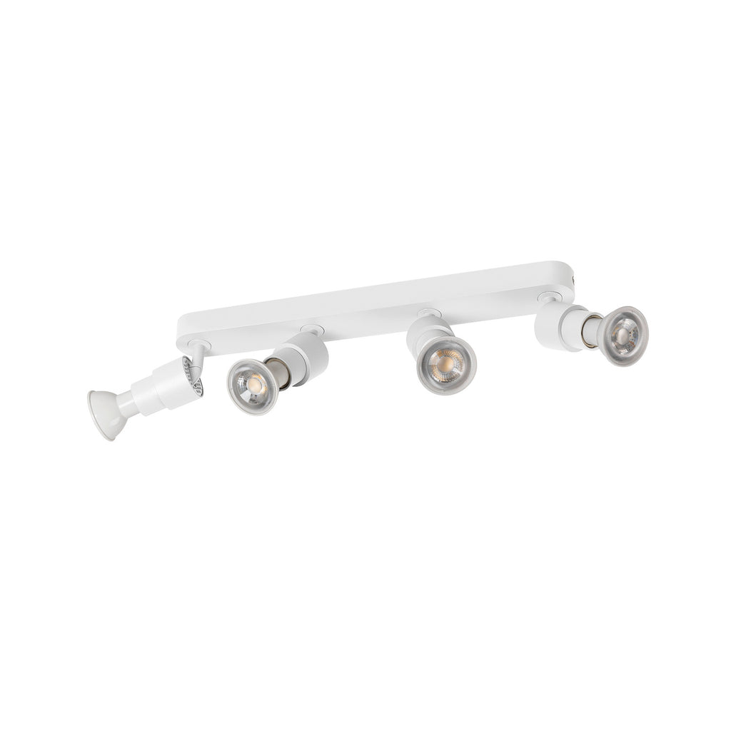 PURI 2.0 Basic, aplique de parede e teto, longo, 4 x máx. 6 W GU10, branco
