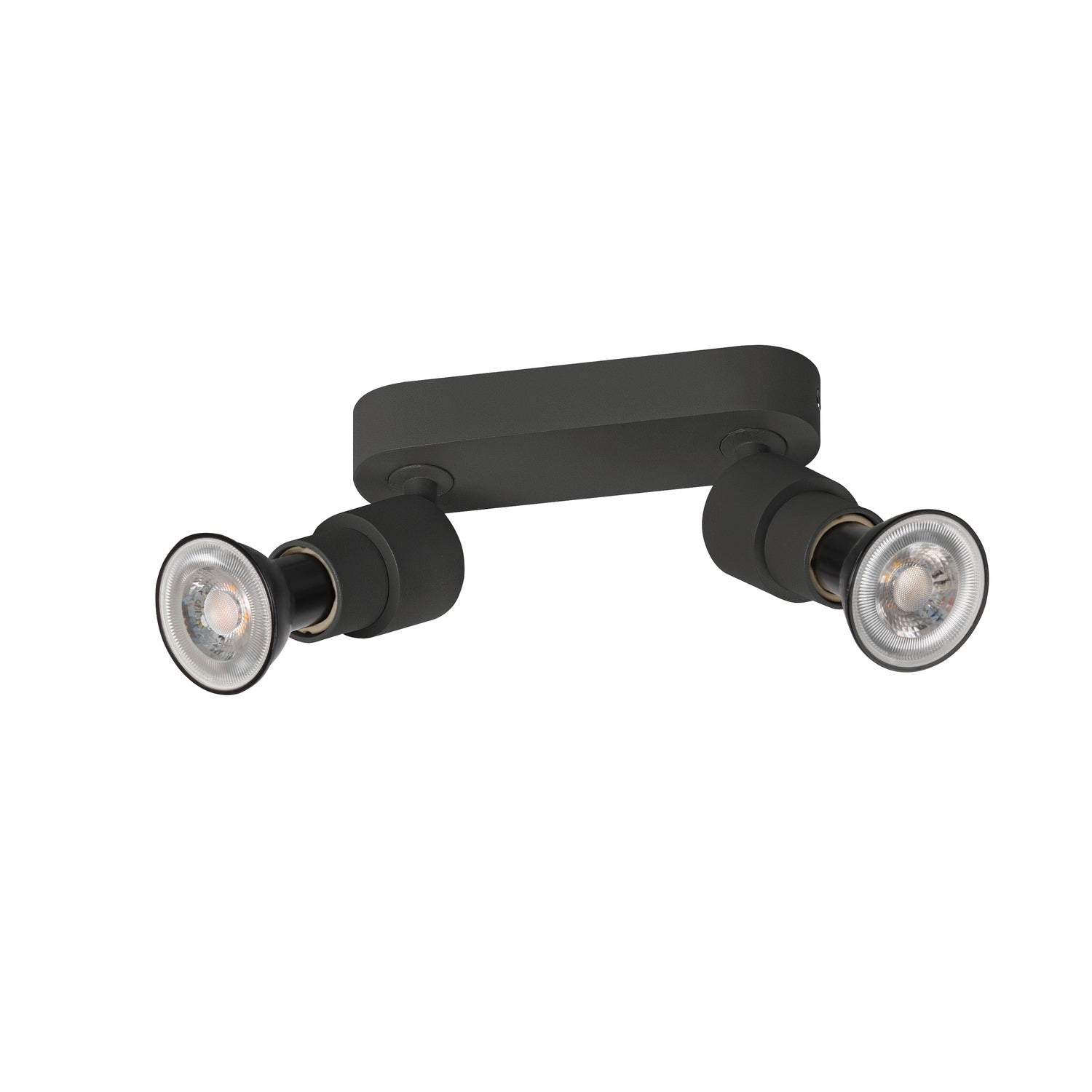 PURI 2.0 Basic, aplique de parede e teto, 2 x máx. 6 W GU10, preto