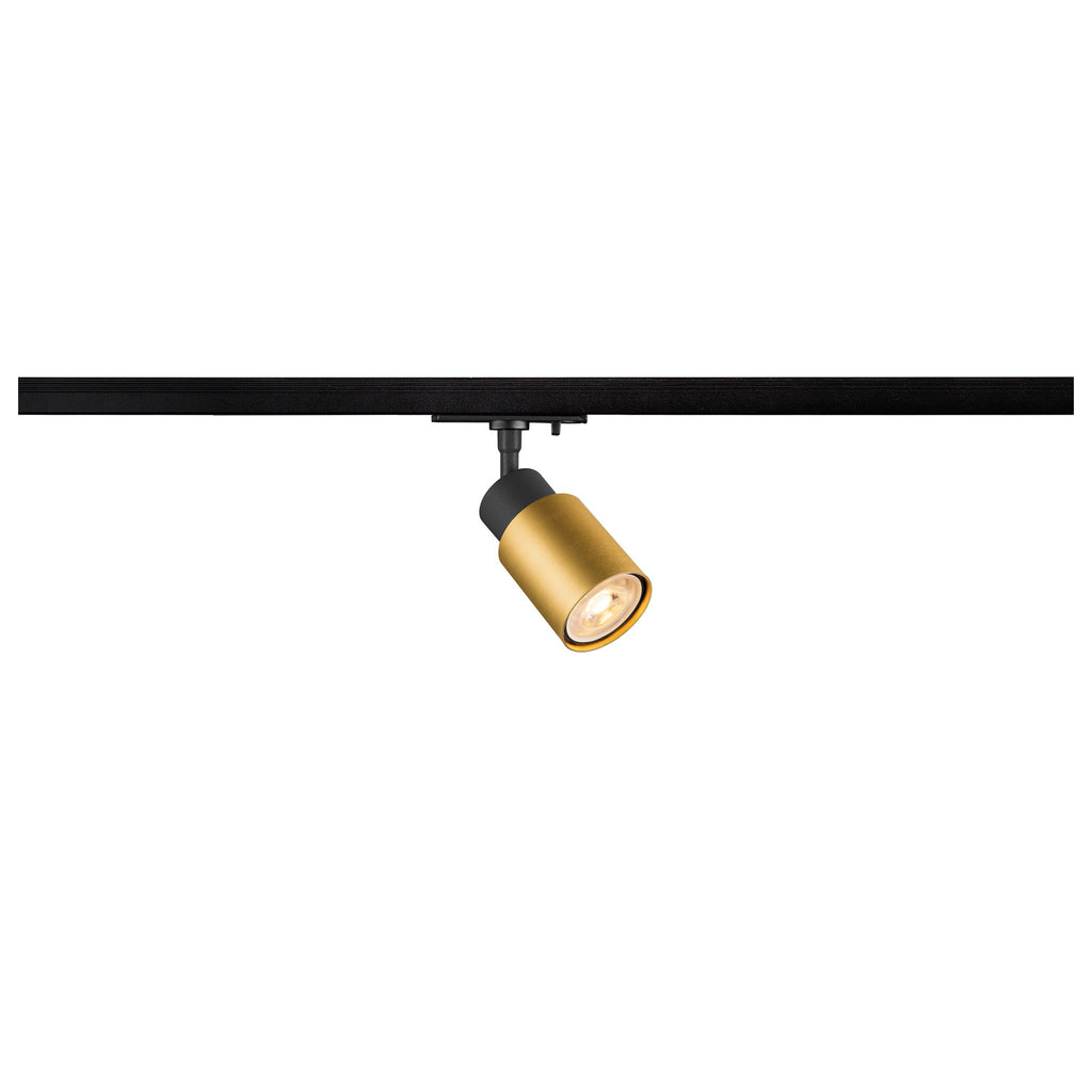PURI 2.0 Tube, 1~ Spot, GU10, 1x máx. 6 W, preto / dourado