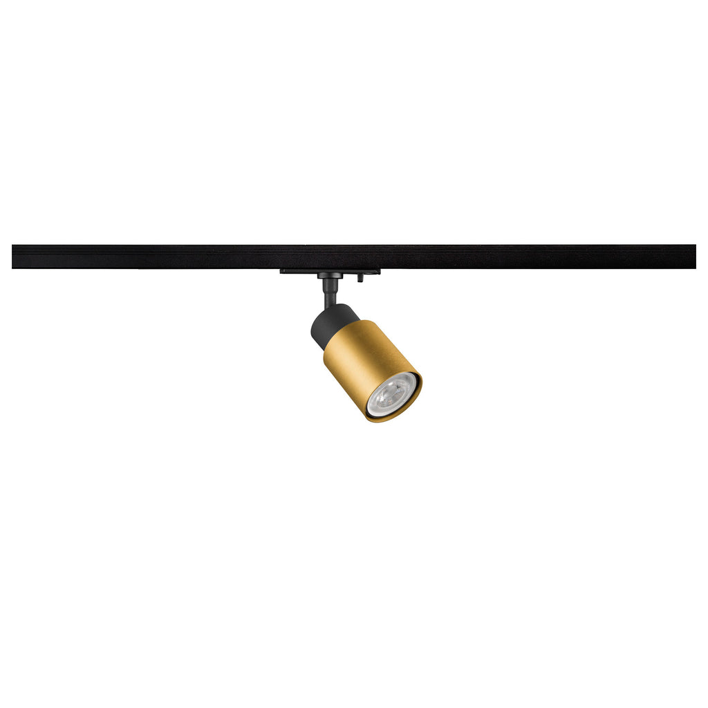 PURI 2.0 Tube, 1~ Spot, GU10, 1x máx. 6 W, preto / dourado