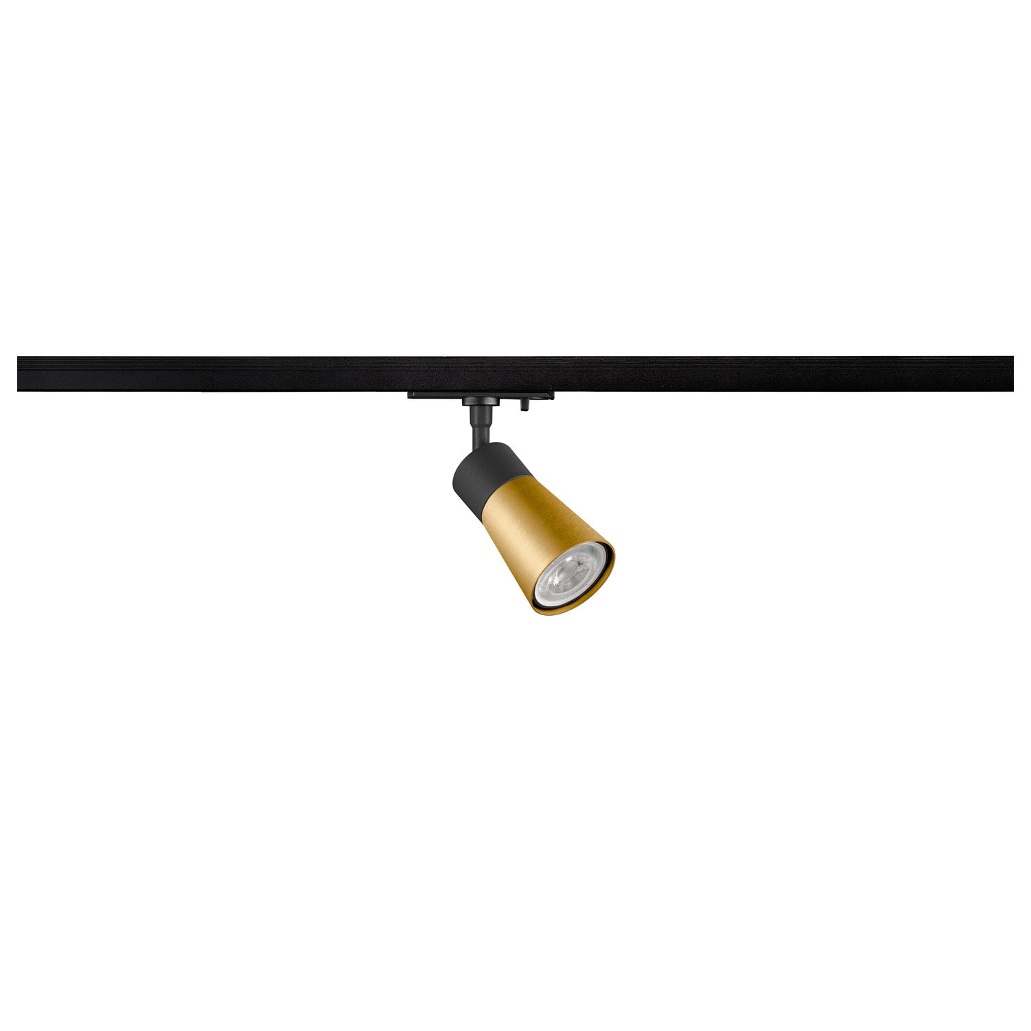 PURI 2.0 Cone, 1~ Spot, GU10, 1x máx. 6 W, preto / dourado