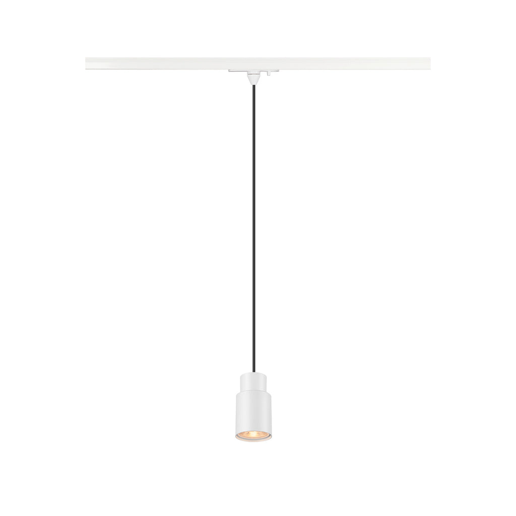 PURI 2.0 Tube, 1~ candeeiro suspenso, GU10, comprimento do pendente 200 cm, 1x máx. 6 W, branco