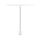 PURI 2.0 Tube, 1~ candeeiro suspenso, GU10, comprimento do pendente 200 cm, 1x máx. 6 W, branco