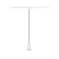 PURI 2.0 Cone, 1~ candeeiro suspenso, GU10, comprimento do pendente 200 cm, 1x máx. 6 W, branco