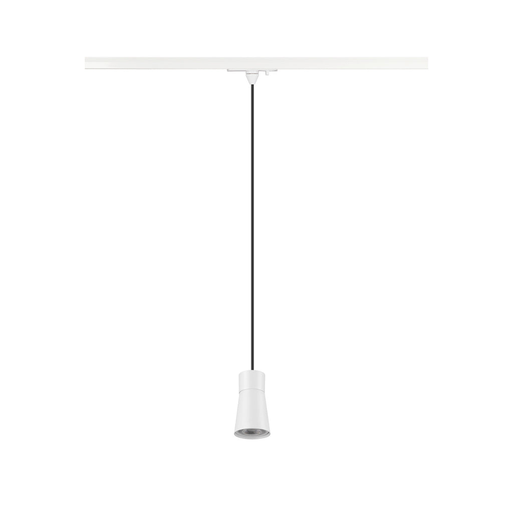 PURI 2.0 Cone, 1~ candeeiro suspenso, GU10, comprimento do pendente 200 cm, 1x máx. 6 W, branco
