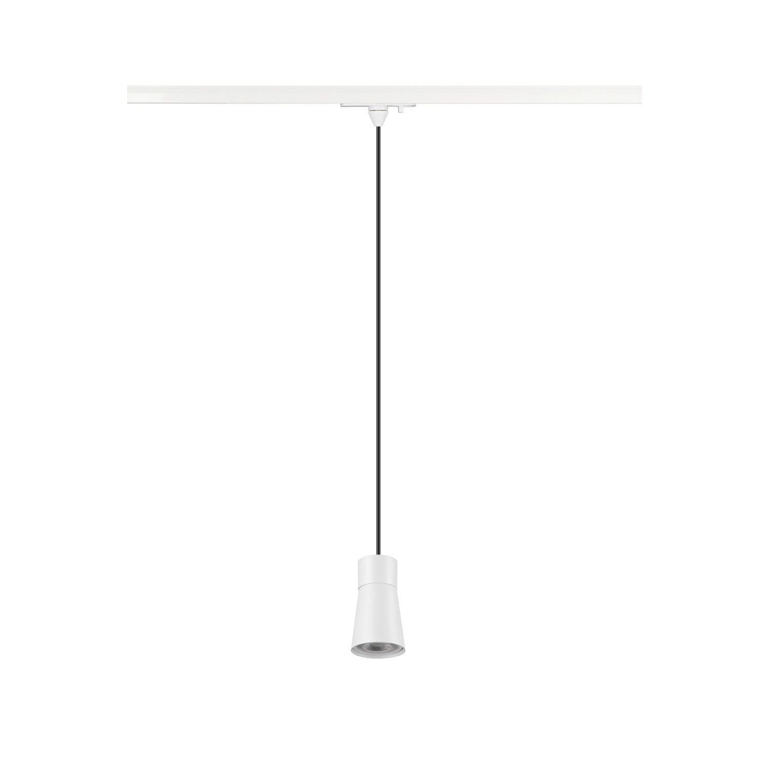 PURI 2.0 Cone, 1~ candeeiro suspenso, GU10, comprimento do pendente 200 cm, 1x máx. 6 W, branco