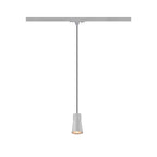 PURI 2.0 Cone, 1~ candeeiro suspenso, GU10, comprimento do pendente 200 cm, 1x máx. 6 W, cinzento