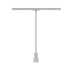 PURI 2.0 Dome, 1~ candeeiro suspenso, GU10, comprimento do pendente 200 cm, 1x máx. 6 W, cinzento