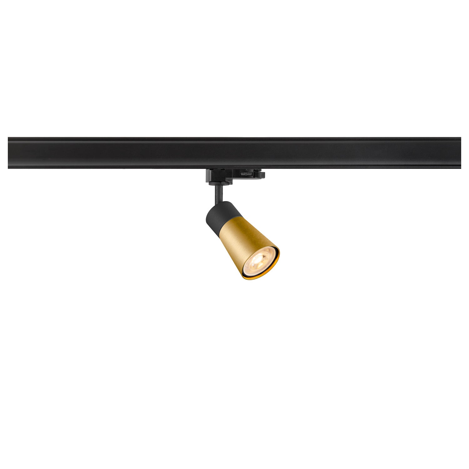 PURI 2.0 Cone, 3~ Spot, GU10, 1x máx. 6 W, preto / dourado