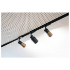 PURI 2.0 Cone, 3~ Spot, GU10, 1x máx. 6 W, preto / dourado