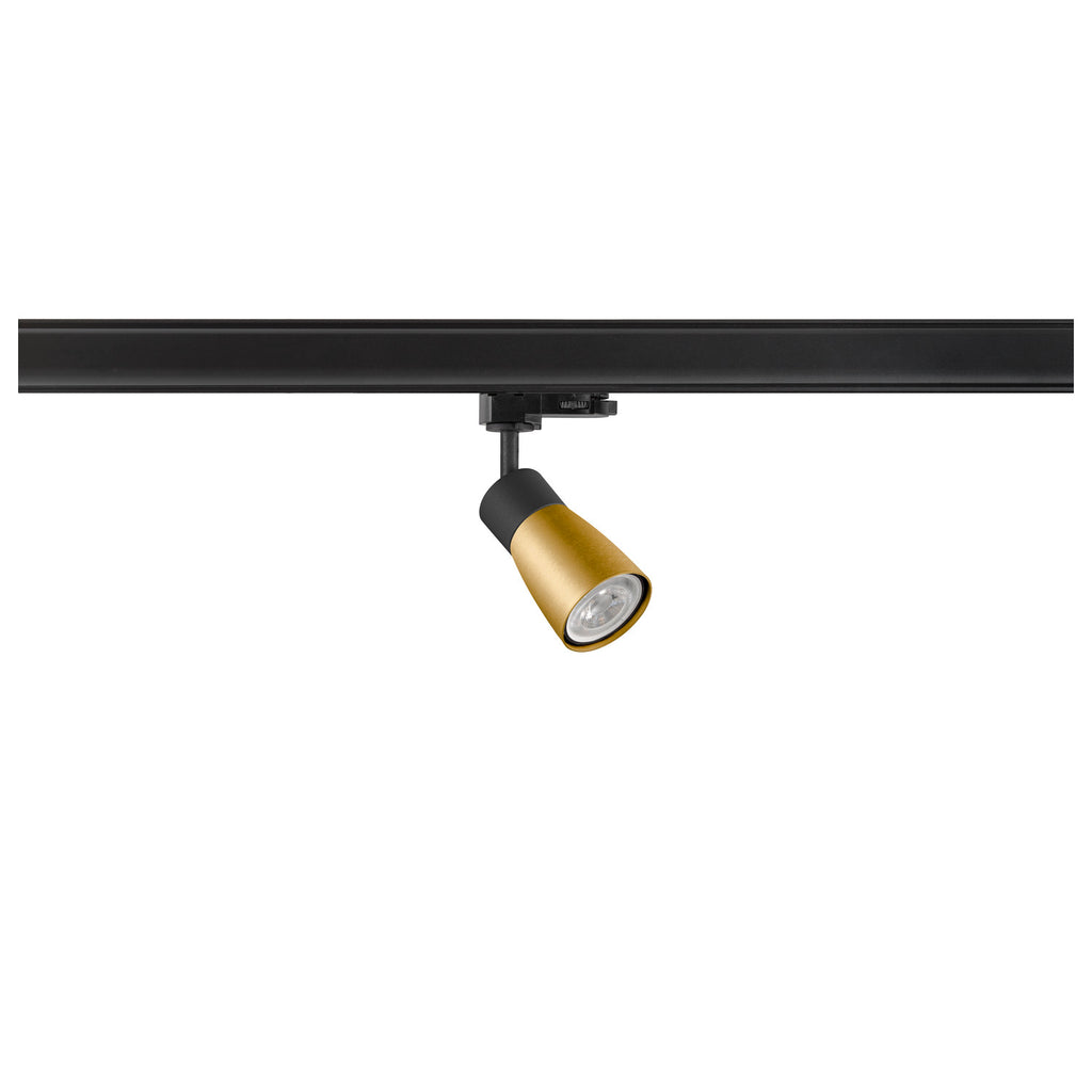 PURI 2.0 Dome, 3~ spot, GU10, 1x máx. 6 W, preto / dourado