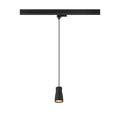 PURI 2.0 Dome, luminária pendente 3~, GU10, comprimento da luminária 200 cm, 1x máx. 6 W, preto