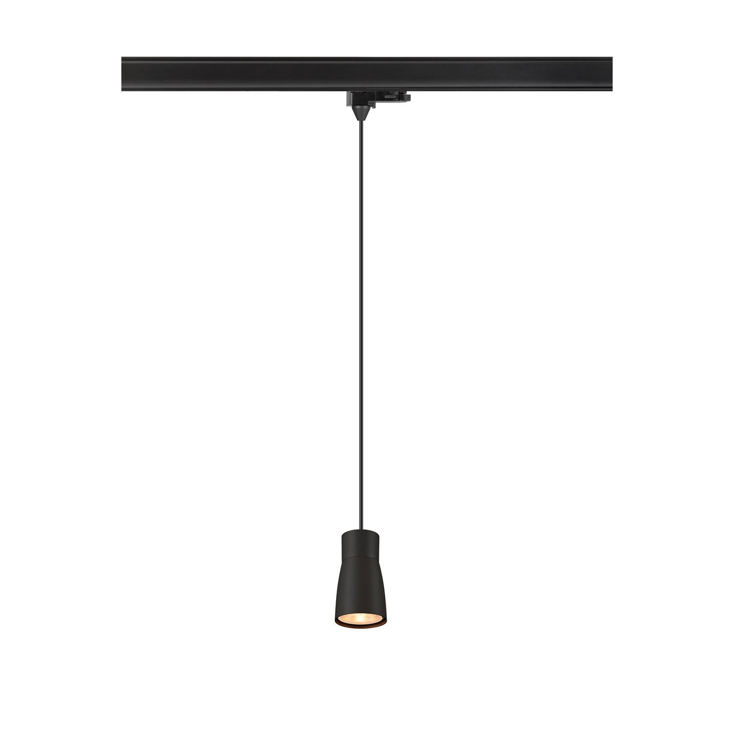 PURI 2.0 Dome, luminária pendente 3~, GU10, comprimento da luminária 200 cm, 1x máx. 6 W, preto