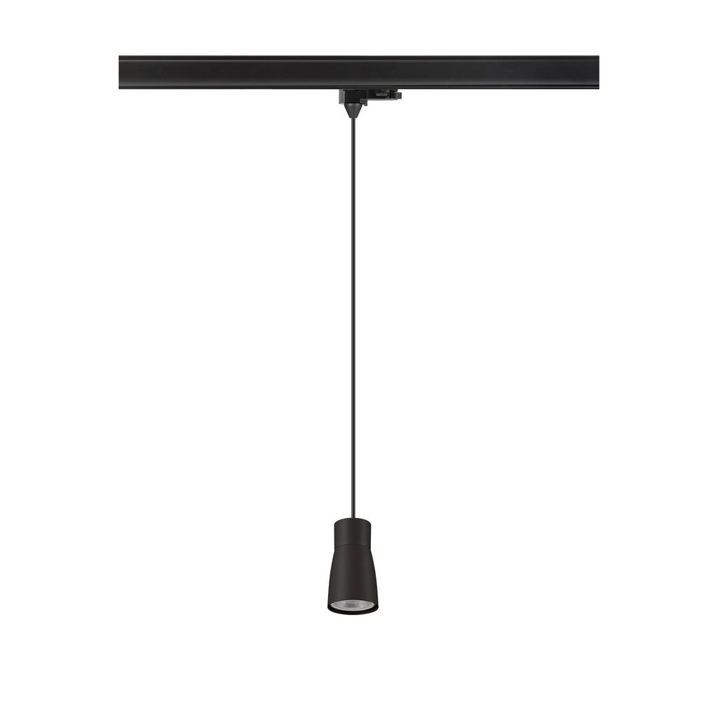 PURI 2.0 Dome, luminária pendente 3~, GU10, comprimento da luminária 200 cm, 1x máx. 6 W, preto