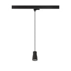 PURI 2.0 Dome, luminária pendente 3~, GU10, comprimento da luminária 200 cm, 1x máx. 6 W, preto