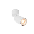 PURI 2.0 Tubo, aplique de parede e teto, 1x máx. 6 W GU10, branco