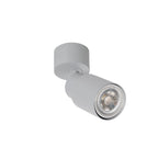 PURI 2.0 Tubo, aplique de parede e teto, 1x máx. 6 W GU10, cinzento