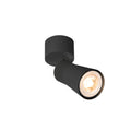 PURI 2.0 Cone, aplique de parede e teto, 1x máx. 6 W GU10, preto