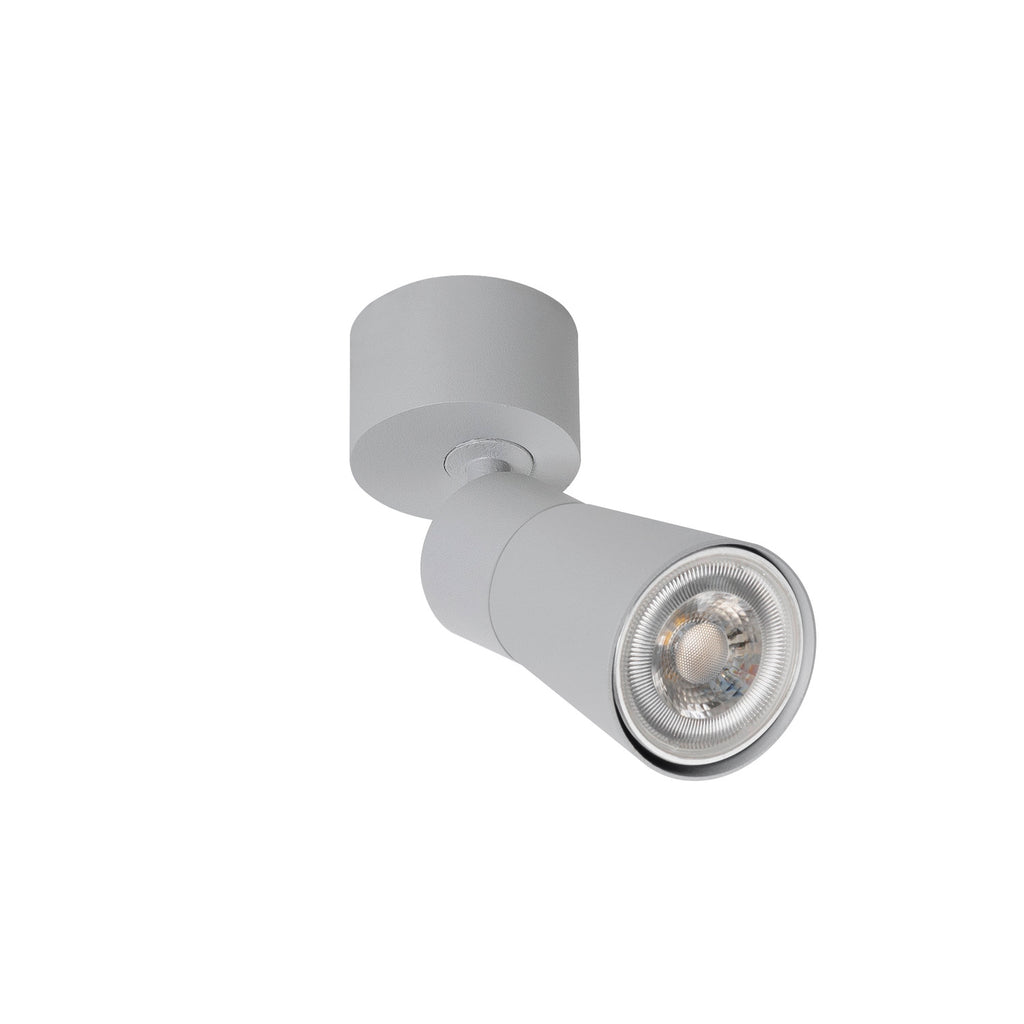 PURI 2.0 Cone, aplique de parede e teto, 1x máx. 6 W GU10, cinzento