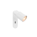 PURI 2.0 Tube, aplique de parede e teto, interruptor, retangular, 1x máx. 6 W GU10, branco