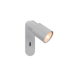 PURI 2.0 Tubo, aplique de parede e teto, interruptor, retangular, 1x máx. 6 W GU10, cinzento