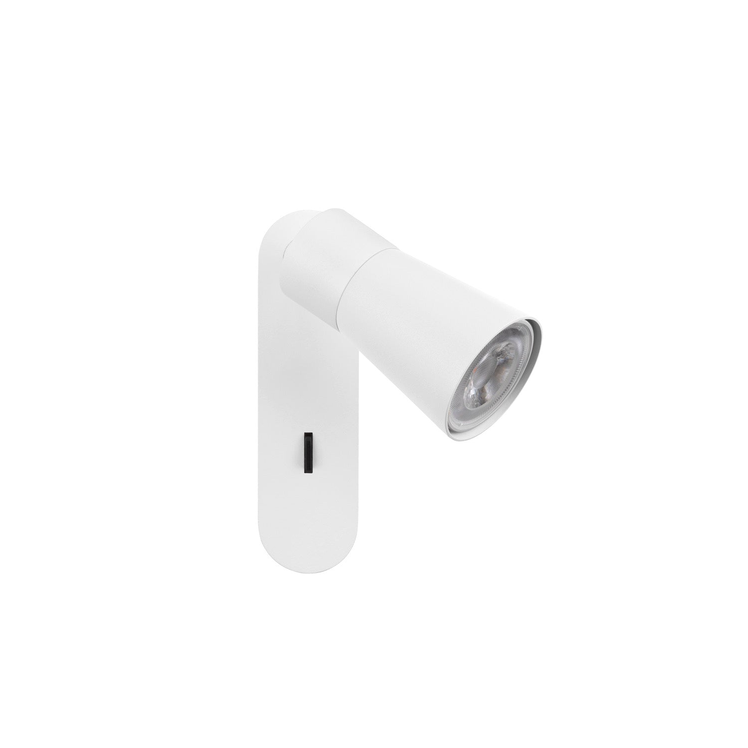 PURI 2.0 Cone, aplique de parede e teto, interruptor, retangular, 1x máx. 6 W GU10, branco
