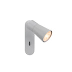 PURI 2.0 Cone, aplique de parede e teto, interruptor, retangular, 1x máx. 6 W GU10, cinza