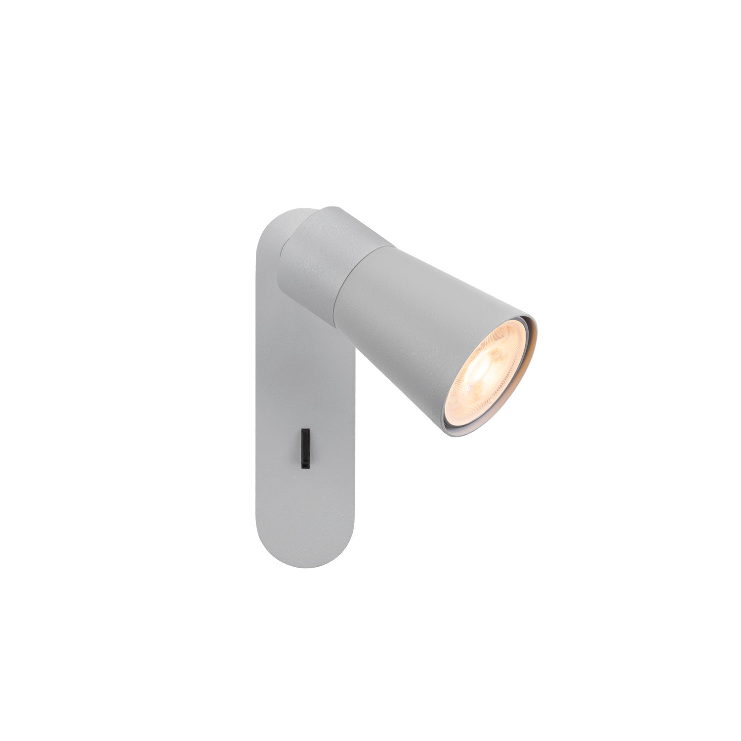 PURI 2.0 Cone, aplique de parede e teto, interruptor, retangular, 1x máx. 6 W GU10, cinza
